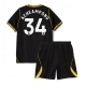 Chelsea Josh Acheampong #34 Replike Gostujuci Dres za djecu 2026-27 Kratak Rukav (+ Kratke hlače)